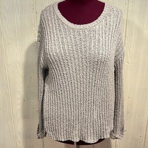 Moon River Anthropologie Long Sleeve Sweater Beige Medium